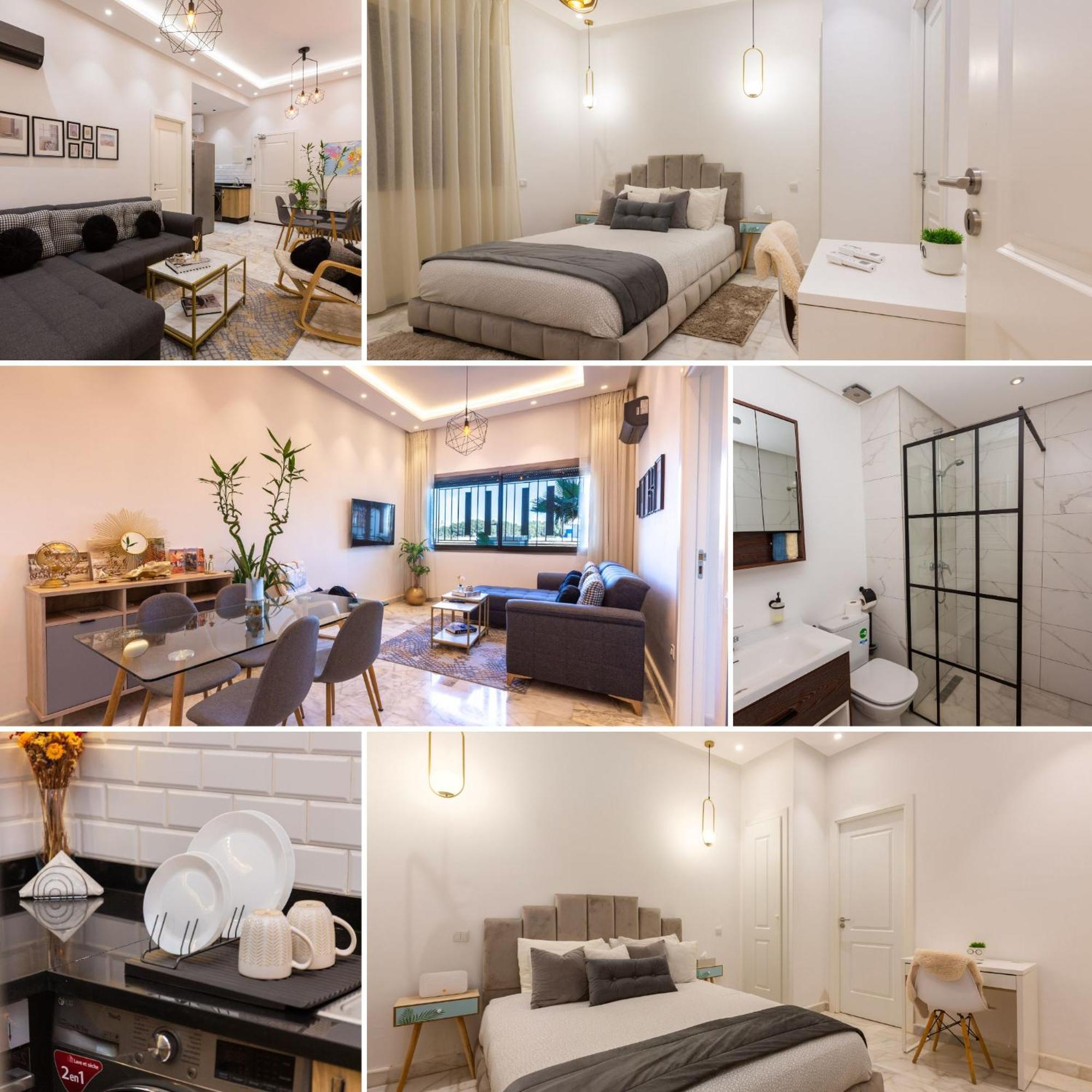 Airport Apartment Suite Casablanca Free Wifi Modern Confort Calme Derroua Zewnętrze zdjęcie